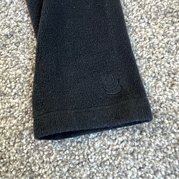 Cuddl Duds Fleecewear with Stretch Long Sleeve Black Shirt, Size Medium - Picture 4 of 5